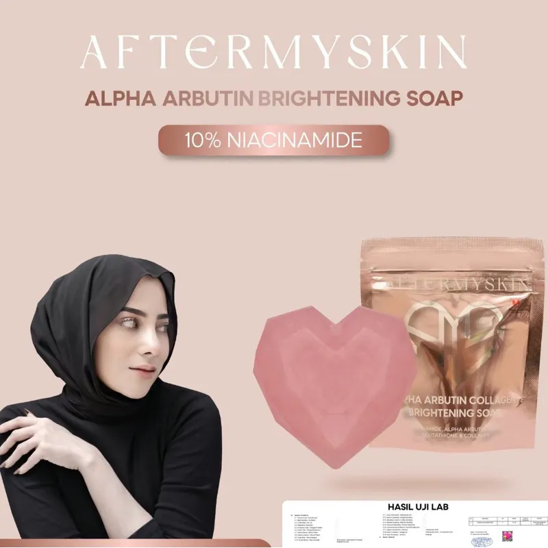 (READY SIAP KIRIM) 1 PCS Sabun Aftermyskin Brightening Soap