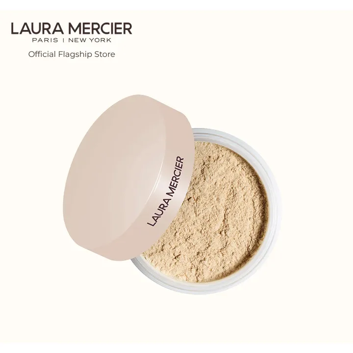 Laura Mercier Translucent Loose Talc-Free Setting Powder Ultra-Blur 20gr - Natural & Blurring Finish, For Normal to Dry