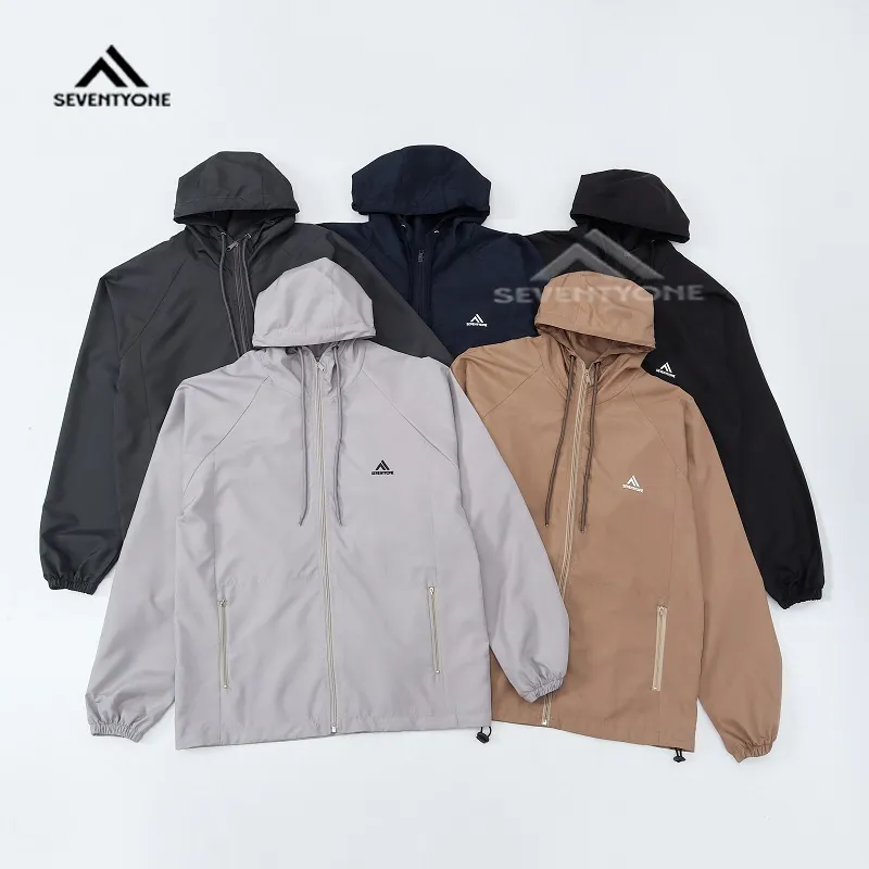 SEVENTYONE - TERMURAH Jaket Parasut Olahraga, Sauna Suit, Jogging, Lari, Bersepeda, Despo, Gym Fitnes, Senam, Pria/Wanita