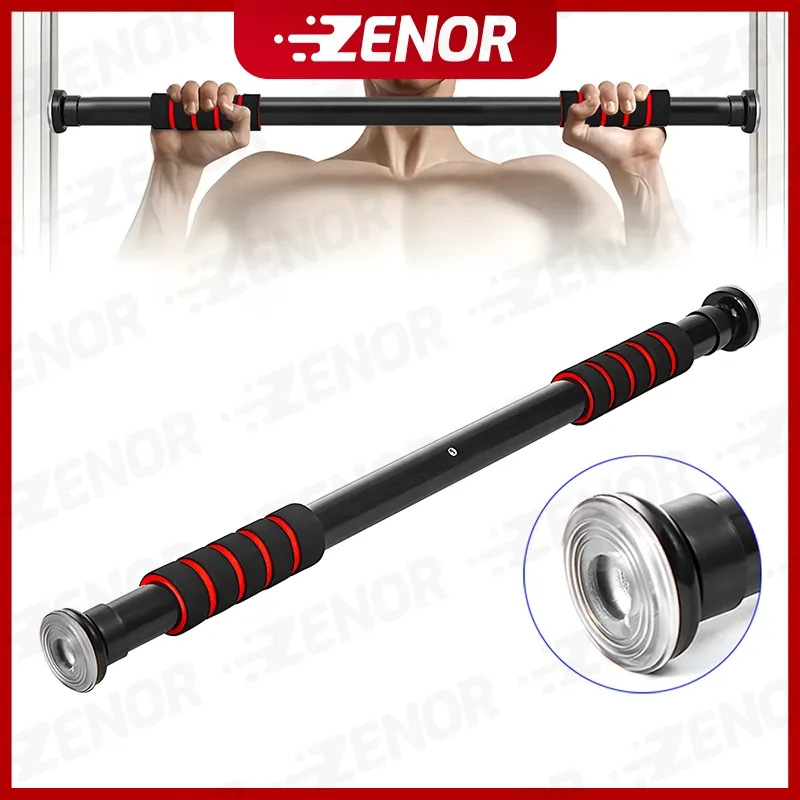 Pull Up Bar Pintu & Chin Up Bar - Alat Olahraga Rumah dari Iron Gym 62-100cm