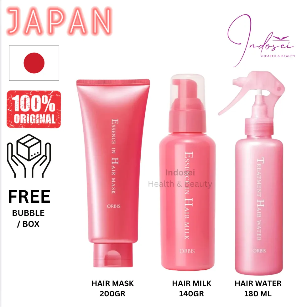 Orbis Hair Essence Milk | Orbis Hair Mask | Orbis Hair Water | Japan Hair Treatment
