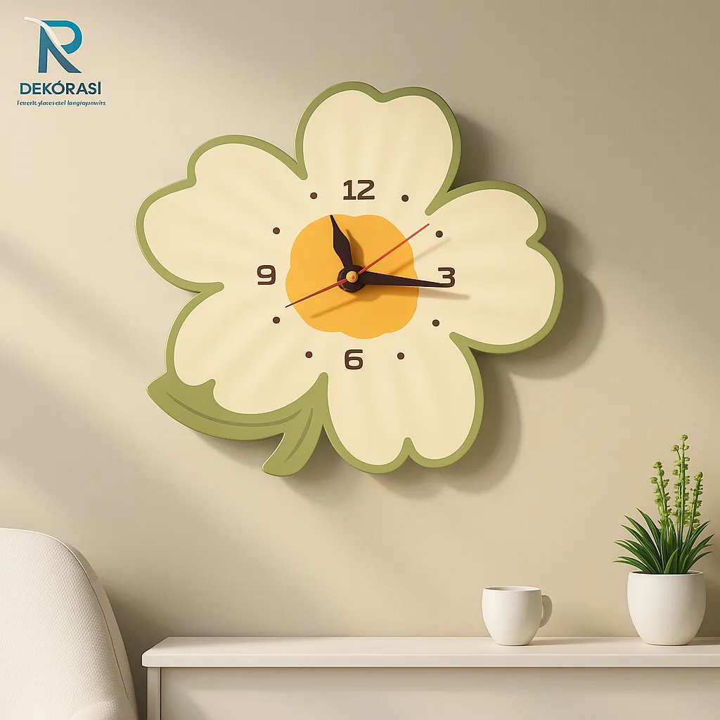 JamDinding Ukir HOME Sweet Hme Bunga Matahari Hiasan Dinding Ruang Tamu Kamar tidur
