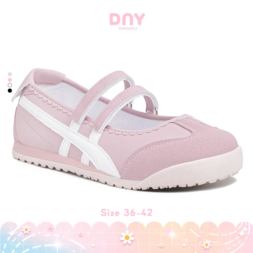 Sepatu DNY Sepatu Kerja Wanita Mules Shoes Casual Slip On ala Korea Kekinian Terbaru 0175