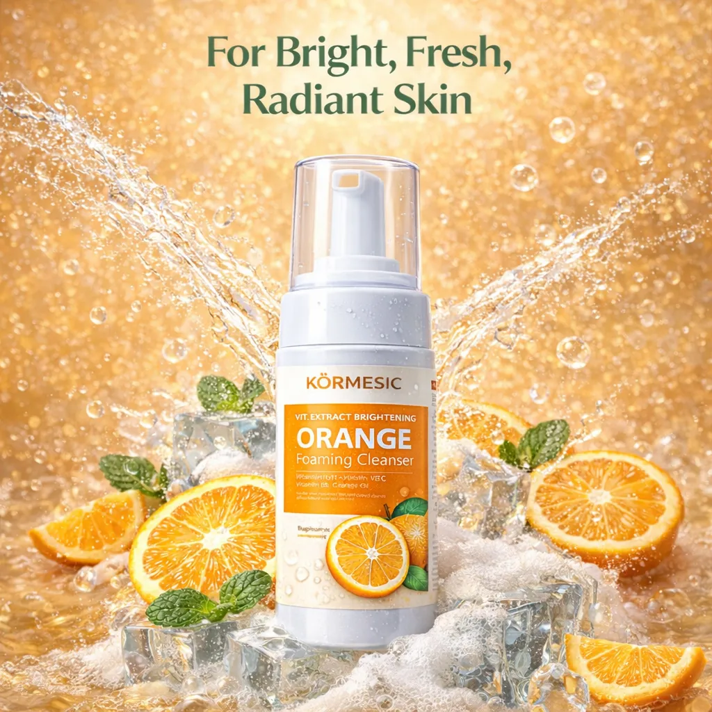 Kormesic Facial Wash Mousse Cleanser Niacinamide 100ml – Facial Wash Pencerah & Oil Control