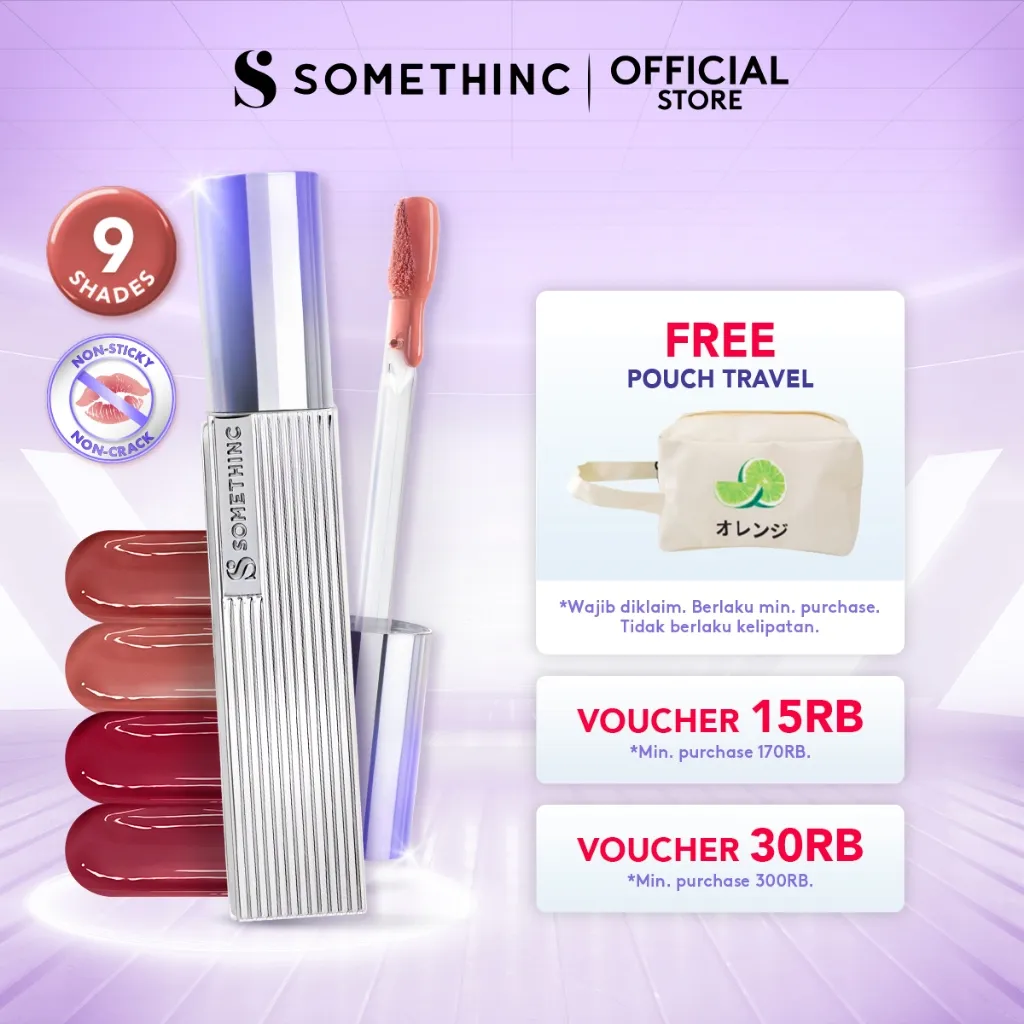[BEST SELLING] SOMETHINC MAKEUP Forever Stay Comfort Lip Glaze - Transferproof Lip Glaze, Awet Digunakan 24 Jam | Ringan Digunakan Di Bibir, Dengan Warna Menyala, Mampu Menutup Warna Bibir Gelap