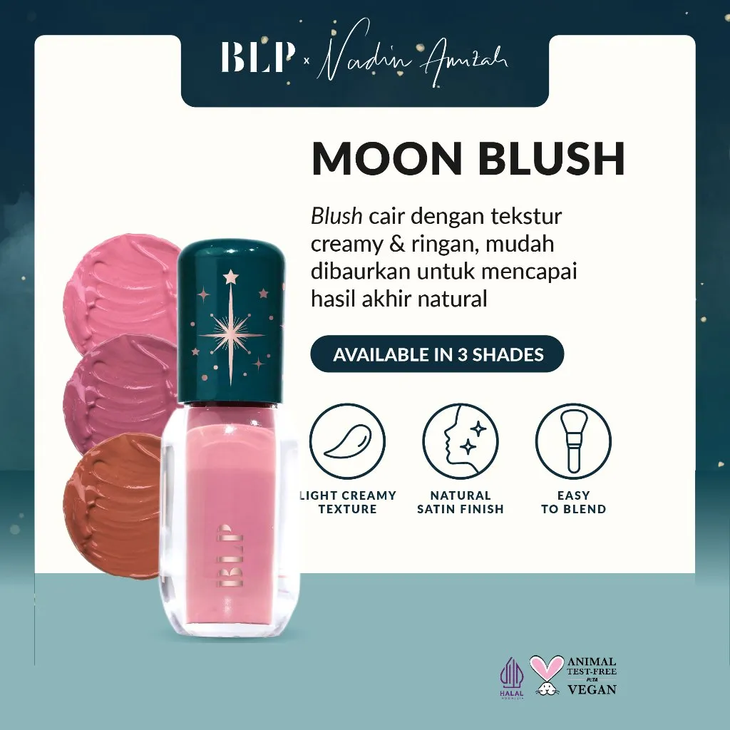 BLP x Nadin Amizah - Moon Blush - Liquid Blush