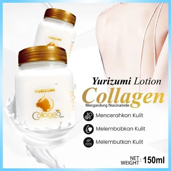 Lotion Cream Bibit Collagen Henbodi Losion Pemutih Kulit Tangan Kaki dan Seluruh Badan - AF