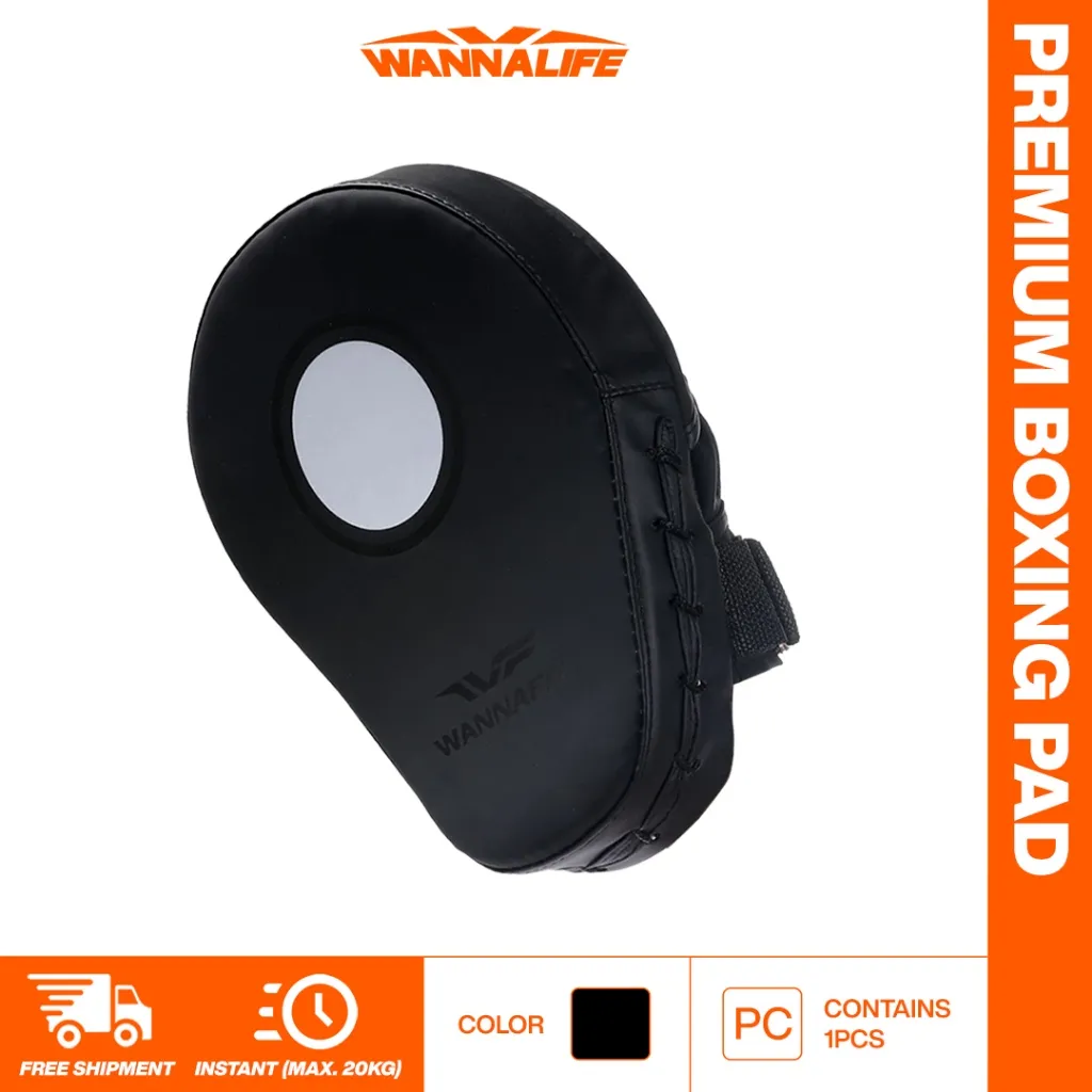 WANNALIFE Bantalan Tinju Premium | Boxing Pad Latihan Pukulan | Alat Latihan Olahraga MMA Muay Thai Taekwondo