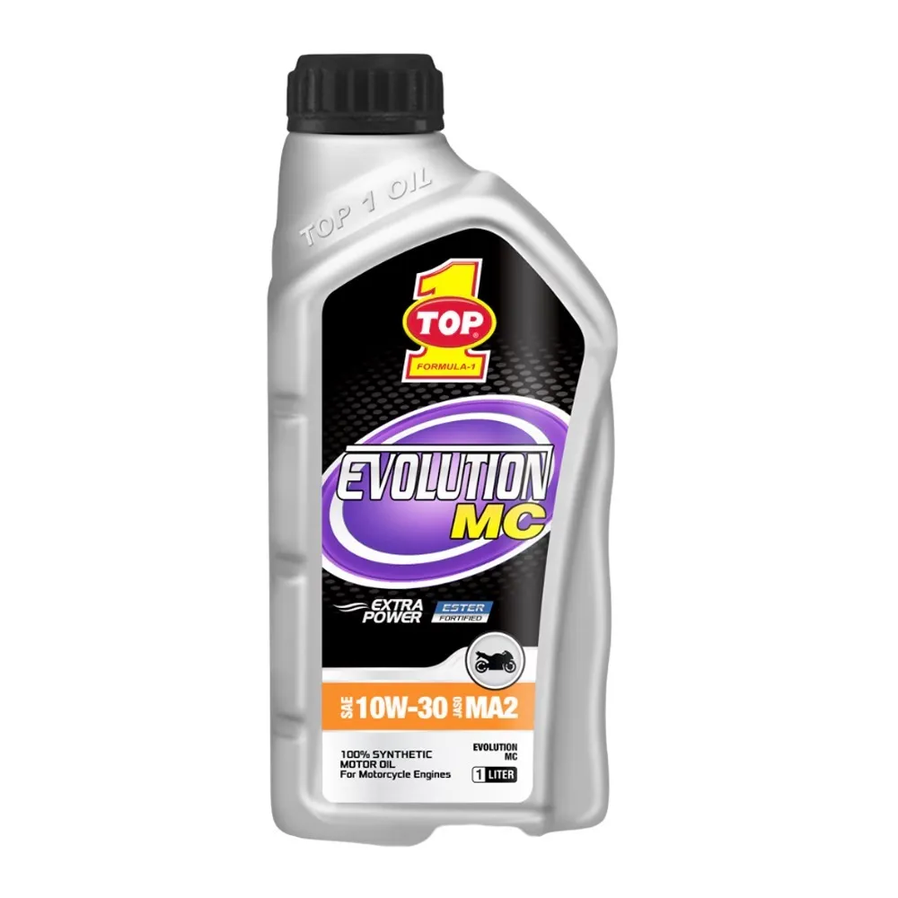 OLI OIL MESIN MOTOR TOP1 TOP 1 EVOLUTION ESTER SAE 10W30 1L R25 R15 VIXION MX FU ORIGINAL 100% FULL SYNTHETIC PERFOMA TERBAIK