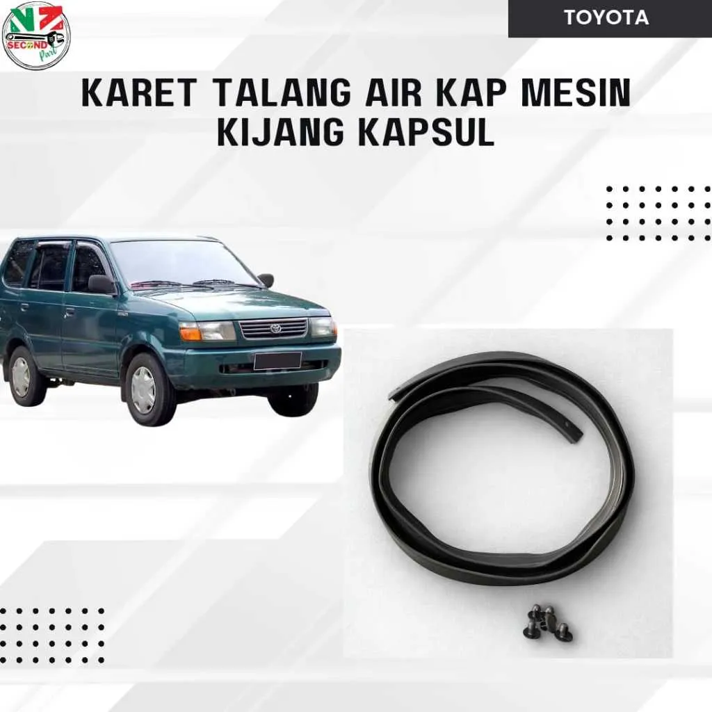 Talang Air Kap Mesin Mobil Toyota Kijang Kapsul