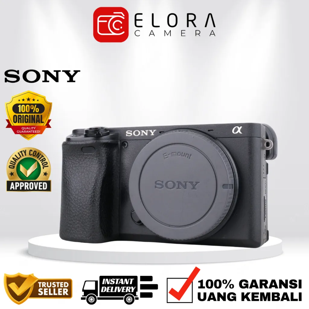 Sony Alpha A6400 Kit 16-50mm / Kamera Mirrorless Sony Alpha A6400 Body Only / Sony A6400 A 6400