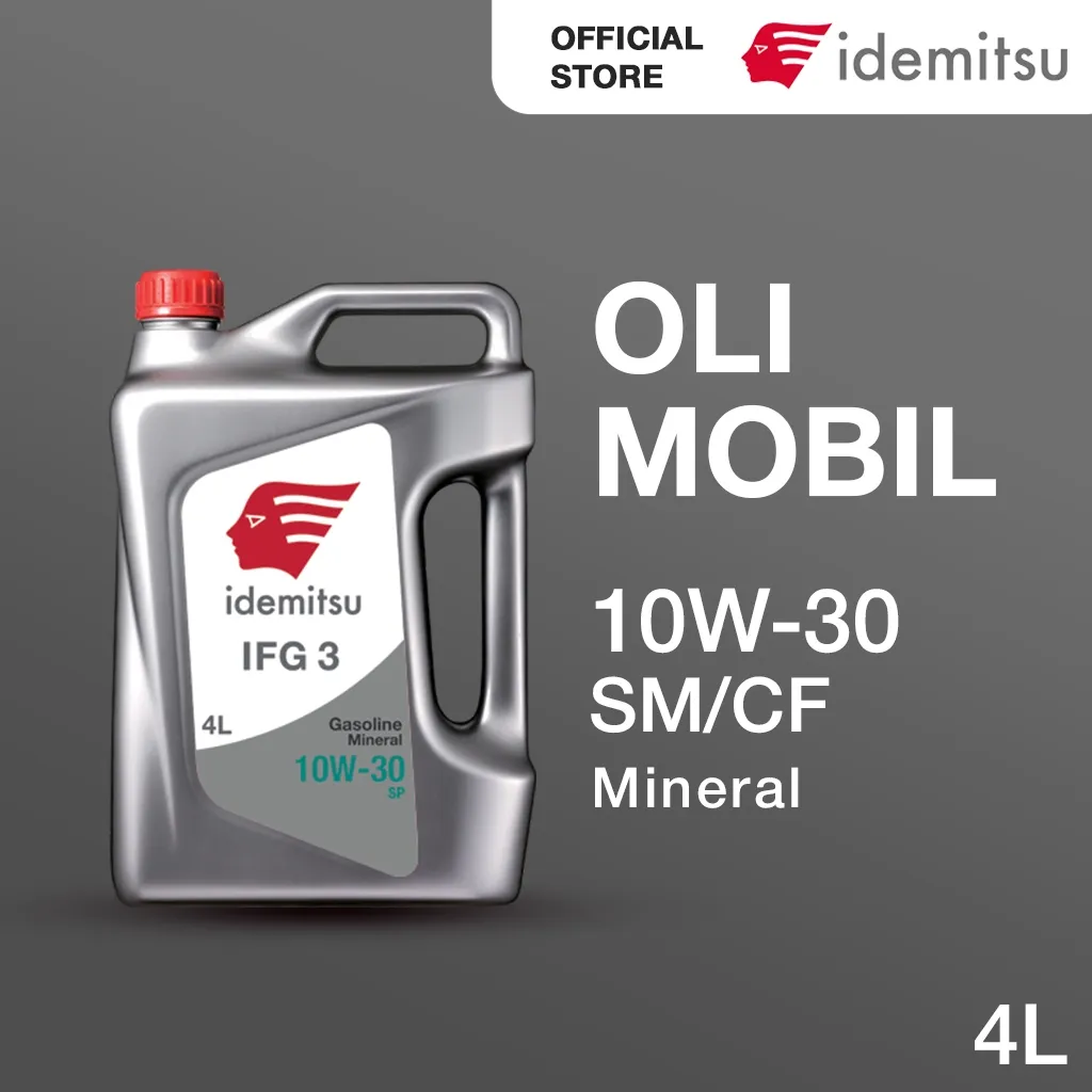 IDEMITSU IFG3 10W-30 SM/CF (4L) Oli Mesin Mobil