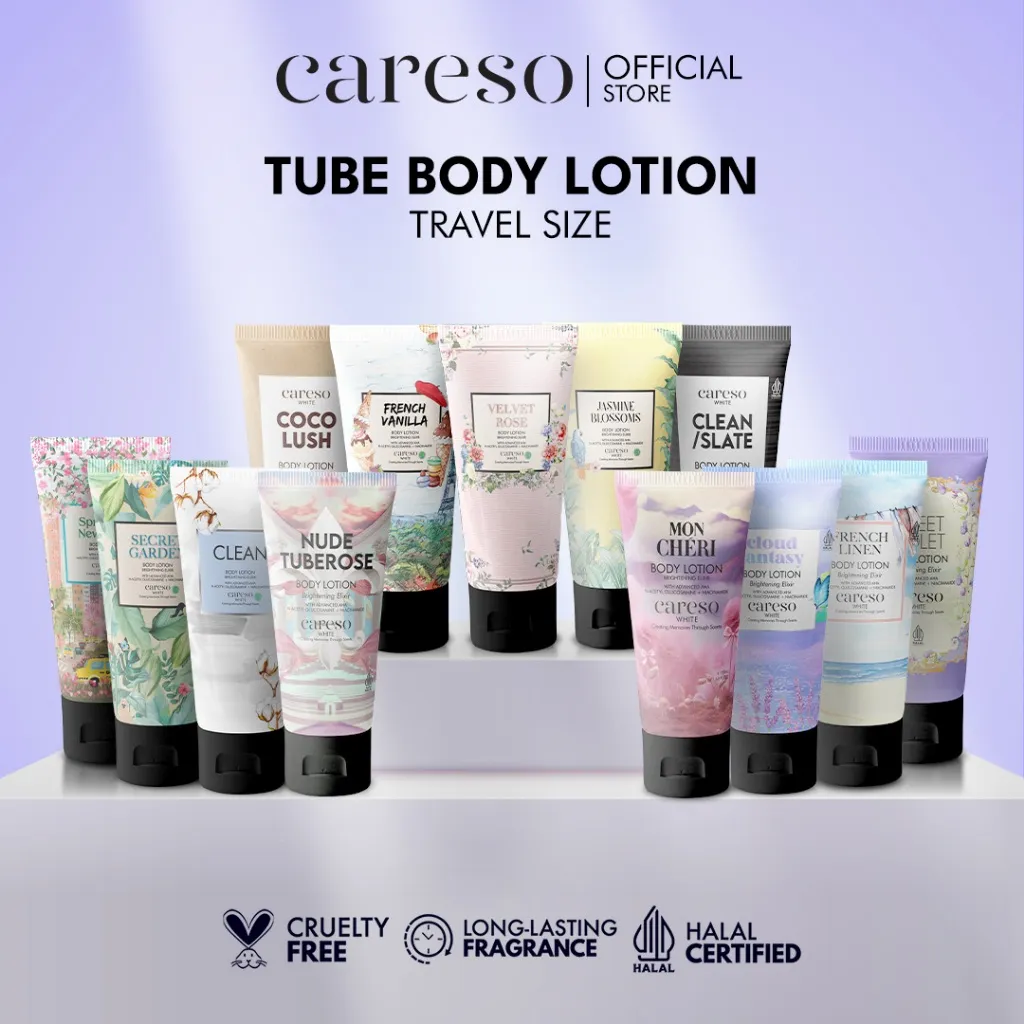 Careso - Body Lotion - Tube 50ML (1pcs) / Travel Size