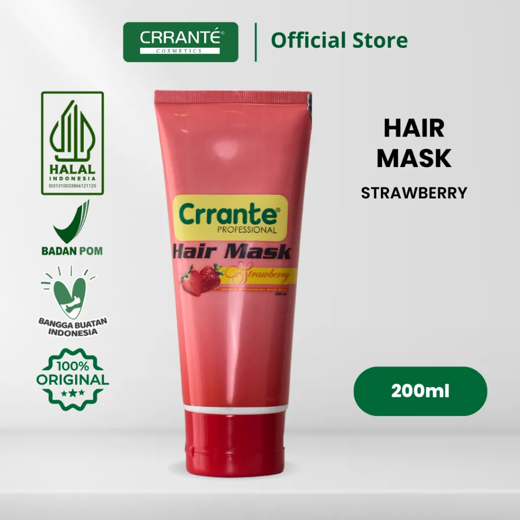 Crrante Hair Mask Strawberry 200ml