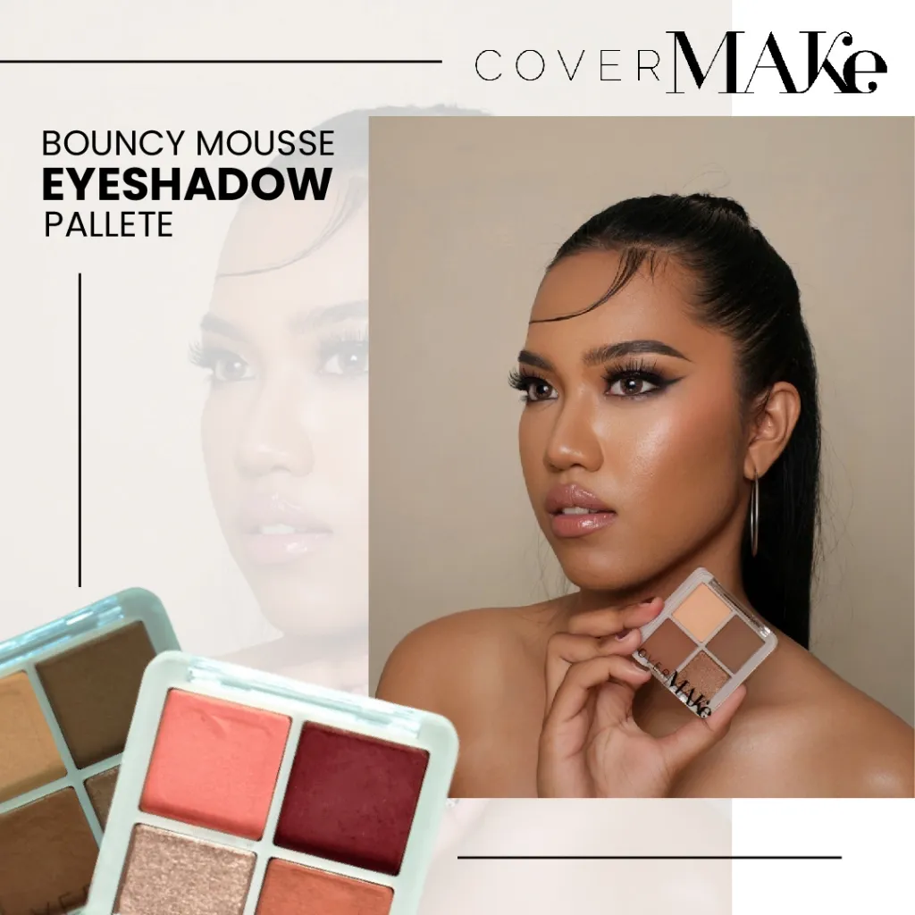 Covermake Bouncy Mousse Eyeshadow Pallate- Brown Autumn