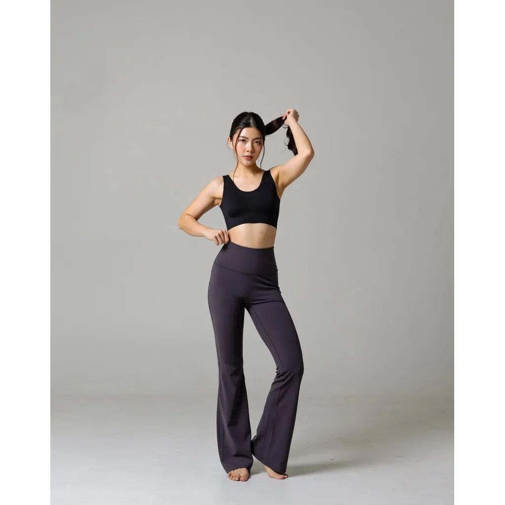 Laurelton Talia Flared Legging - High Waist & Flared Legging | Legging Olahraga Yoga Pilates Gym Wanita Celana Olahraga Wanita