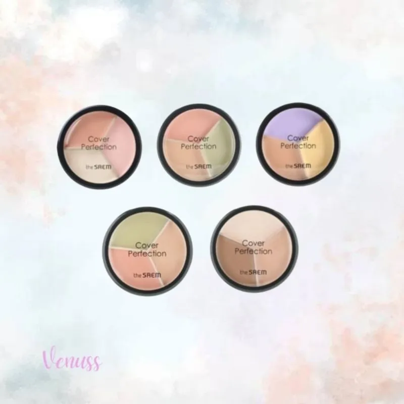 The saem cover perfection triple pot concealer