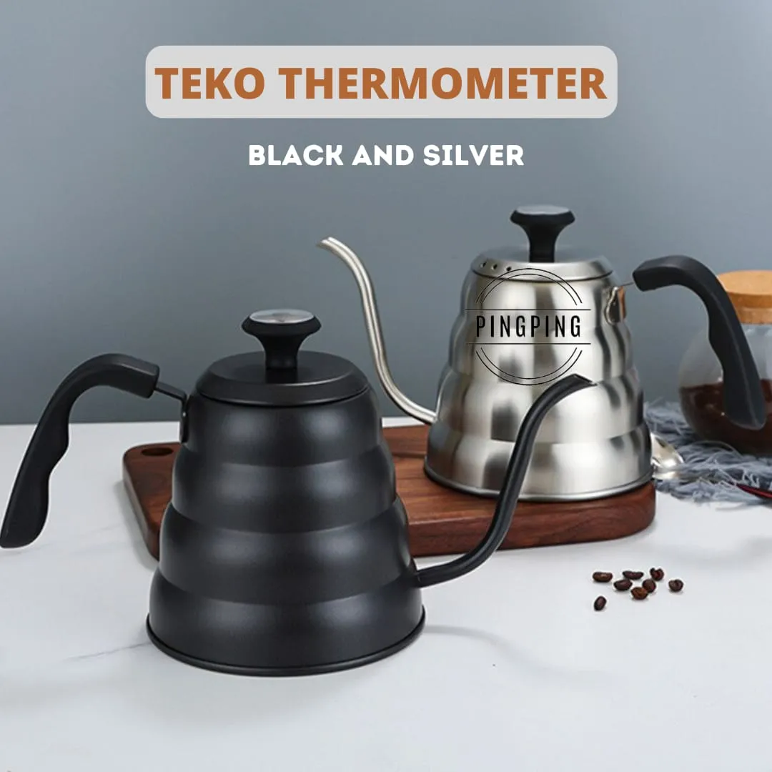 Teko kopi Leher Angsa Barista / Kettel V60 Drip coffee Thermometer