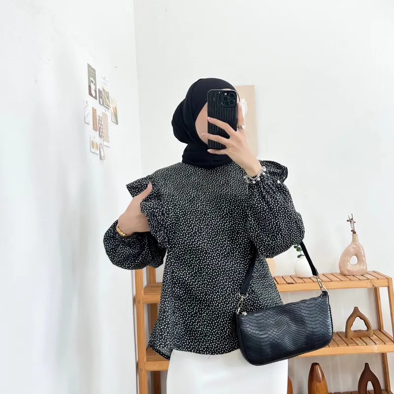 RESTOCK MOMMY SHABBY • BAJU MENYUSUI • Alice blouse nursing wear baju busui bukaan samping kiri kanan kiri premium lengan panjang pendek baju ibu couple baju anak bayi newborn 6 bulan 1 tahun katun jepang kado baju kantor ibu lahiran menyusui busui