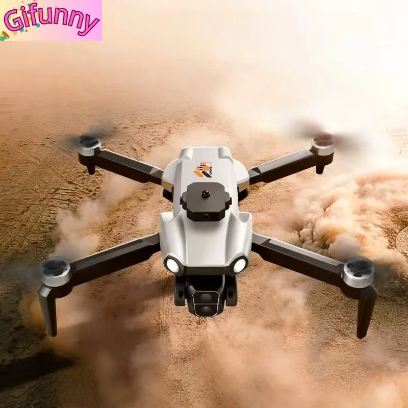 Drone SY100 Profesional 4K Dengan Kamera Ganda 5G WIFI Smart Obstacle Avoidance FPV Motor Brushless