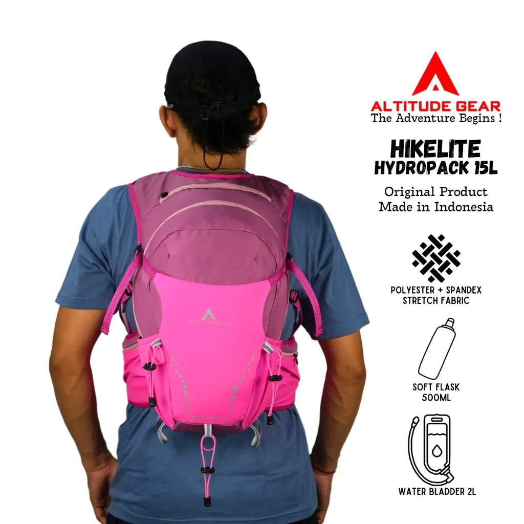 Altitude Gear HikeLite 15L Hydropack Tas Trail Running Ultralight