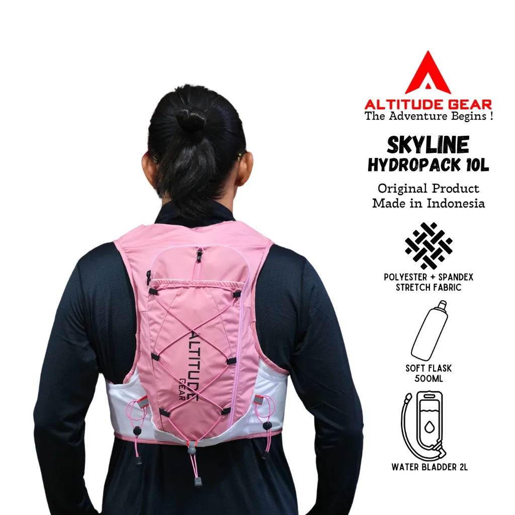 Tas Hydropack Vest Running Unisex Sport Altitude Gear Skyline