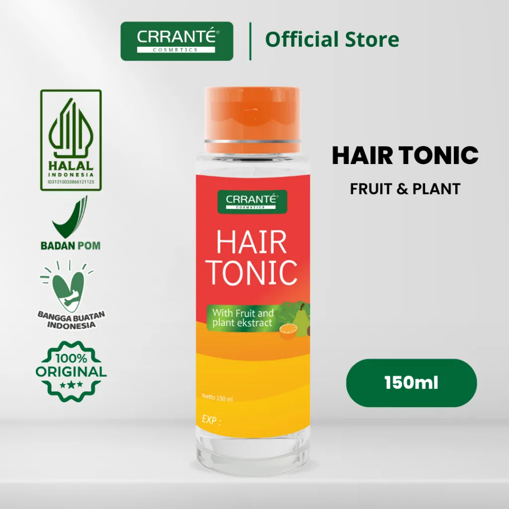 Crrante Hair Tonic With Ekstrak Fruit and Plant Extract - 150 ml