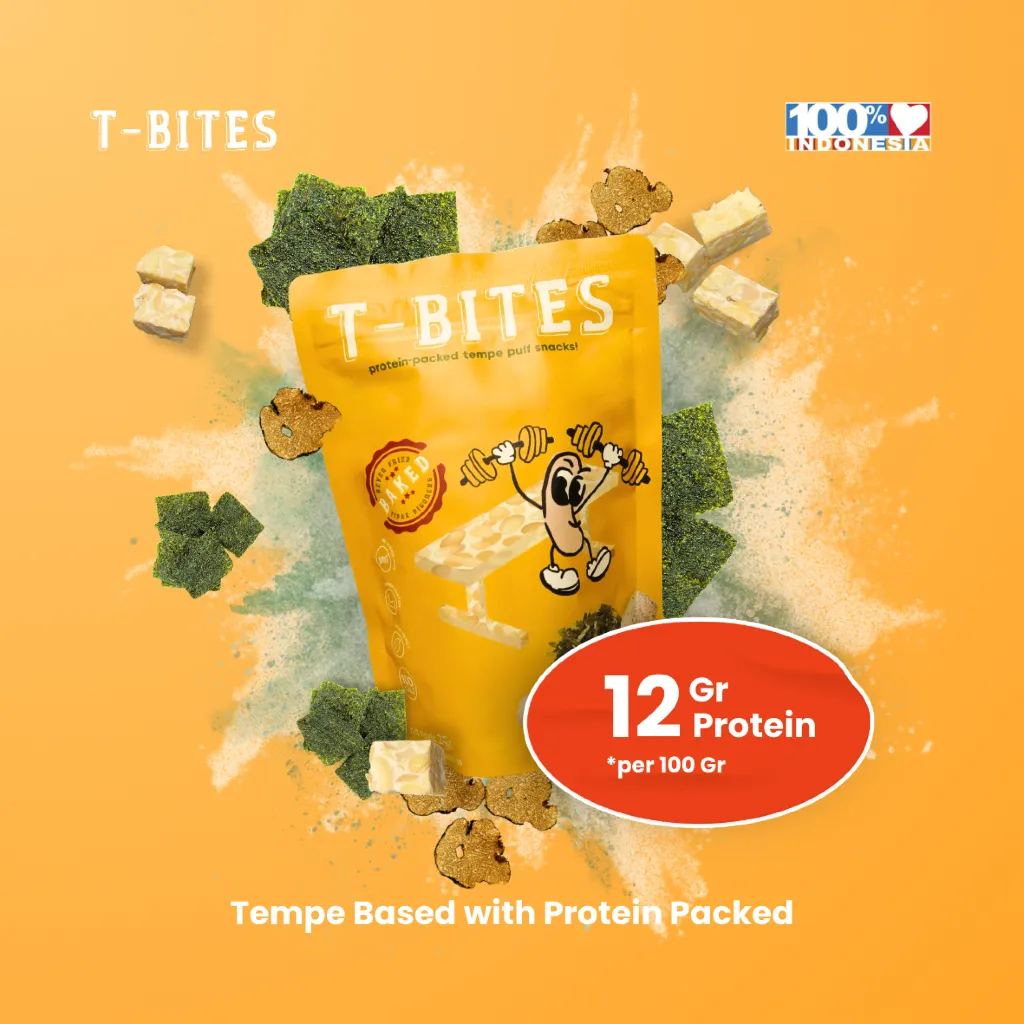 T-Bites Nori Truffle | Tbites Snack Tempe | Makanan Ringan Sehat Berprotein