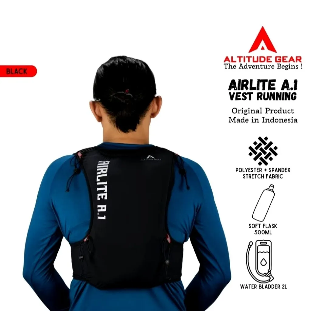 ALTITUDE GEAR AIRLITE A.1 ROMPI VEST TRAIL RUNNING ULTRALIGHT