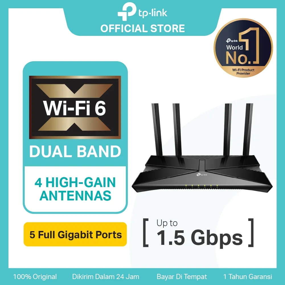 TP-Link Archer AX23 | AX1800 Wi-Fi 6 Router | Dual-Band | Gigabit | Mesh | Access Point | AX10 AX12