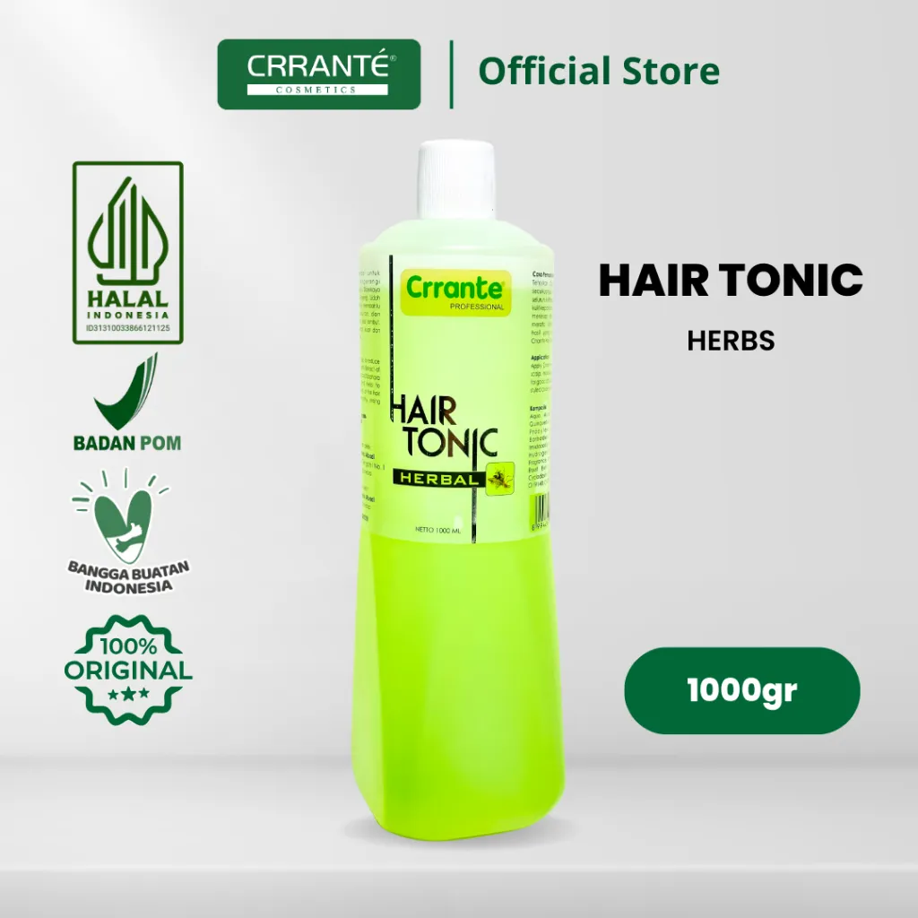Crrante Hair Tonic With Ekstrak Herbal - 1 Liter