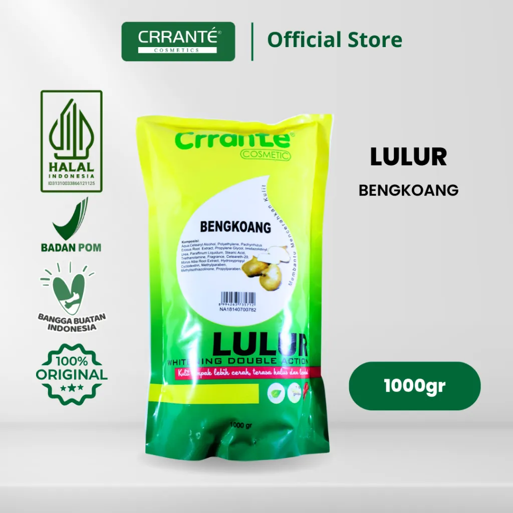 Crrante Lulur Whitening Refill Bengkoang 1 kg