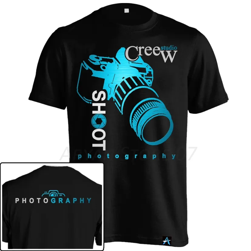 Kaos Photography Creew Foto Studio YL-028 Photo Fotografi Fotografer Premium Combed 24s