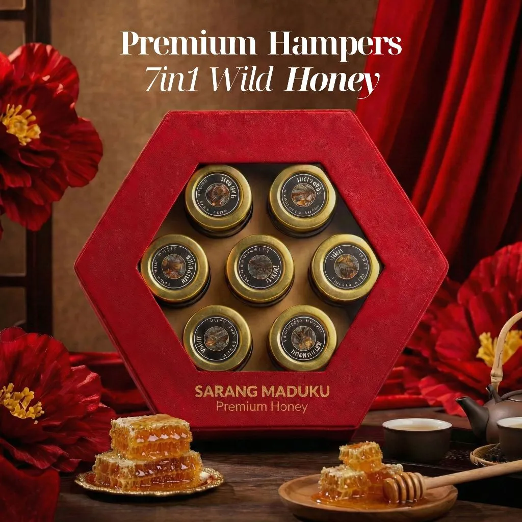 Sarang Maduku Edition Hampers Imlek Spesial Premium 7in1 Madu Hutan