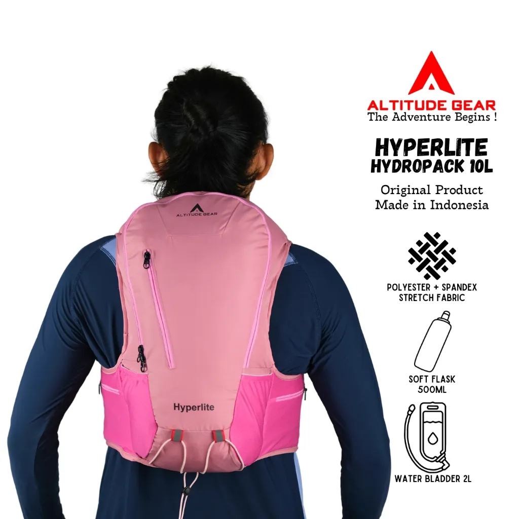 Altitude Gear Hyperlite 12L Rompi Vest Trail Running Ultralight