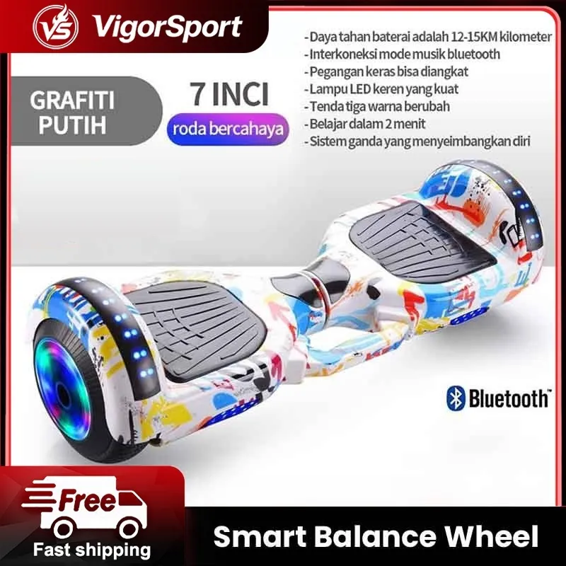 KL047 Terbaru Smart Balance Wheel / segway / Smart Balance Hover Board Hoverboard 7 Inch