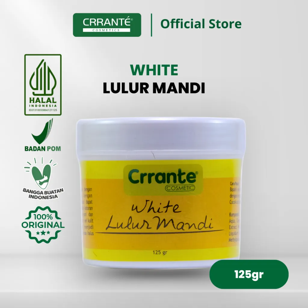 Crrante Lulur Mandi White 125 gr