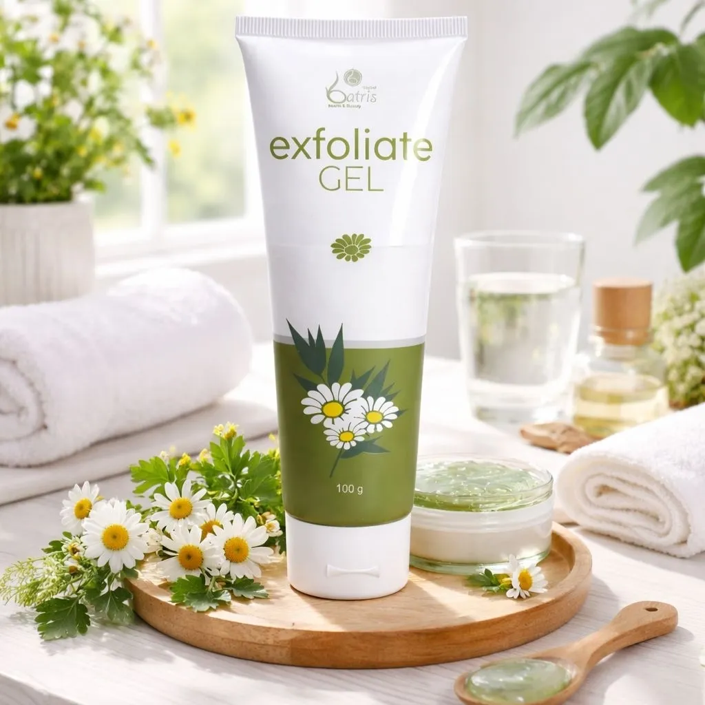 Batrisyia Exfoliate Gel 100ml - Gel Pembersih Sel Kulit Mati
