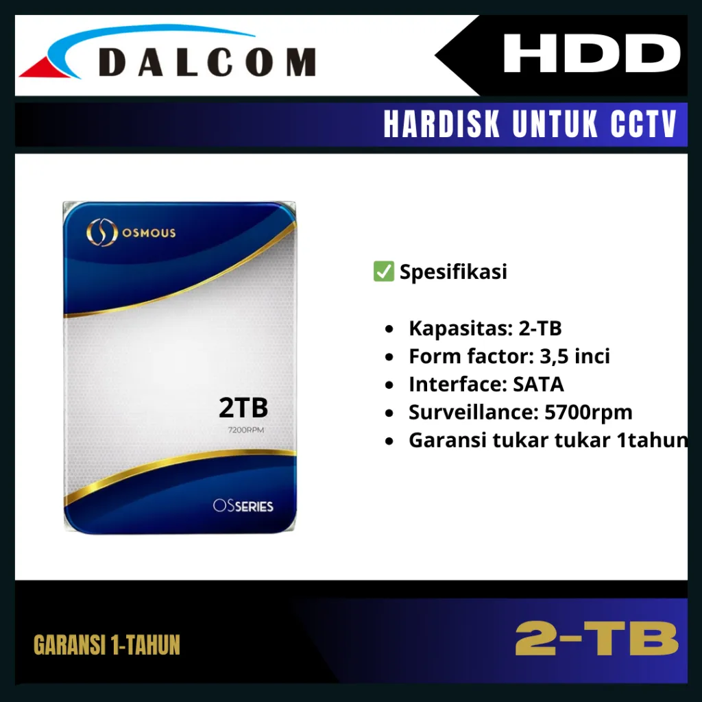 hardisk 500gb 1tb 2tb hdd untuk cctv