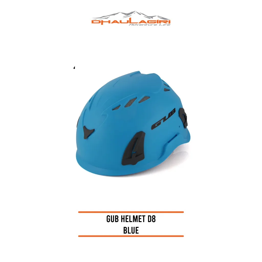 Helm GUB D8 EN12492 – Helm Panjat Tebing & Mountaineering Safety Tahun Produksi 2025 | Adjustable, Ringan & Nyaman untuk Climbing dan Outdoor