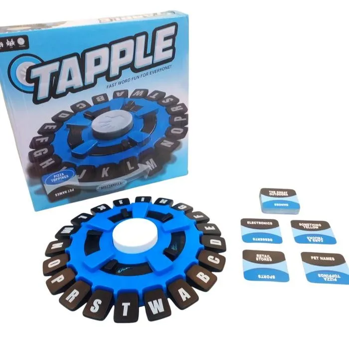 Tapple Fast Paced Word GAME Board Game Family Game