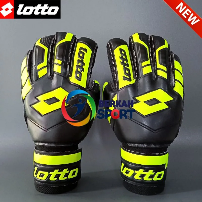 Sarung Tangan Kiper Bola Lotto New Tulang Original