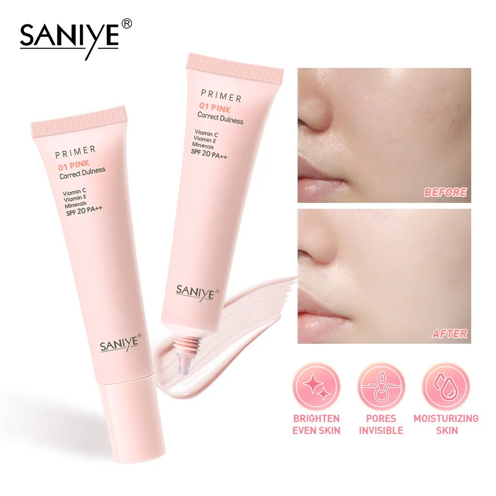 SANIYE [BPOM] Primer Cream Invisible Pore Makeup Base BB Cream All Day Matte Oil Control Wajah Kosmetik R3054