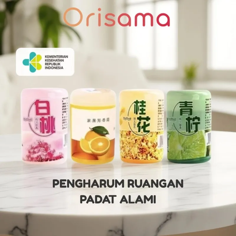Pengharum Ruangan Toilet / Penghilang Bau Aromaterapi Padat Alami Aroma Tahan Lama