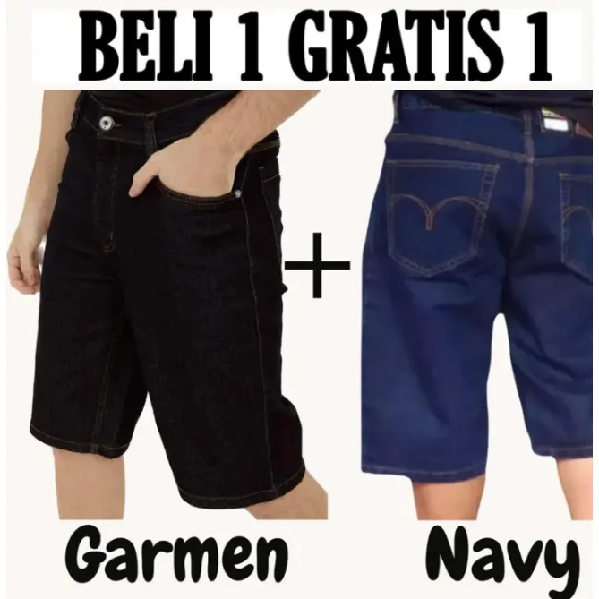 PROMO SERUUUU!!!!! BELI 1 DAPAT 2 CELANA PENDEK STANDAR PRIA DEWASAPASTI MURAH DI ONGKIR