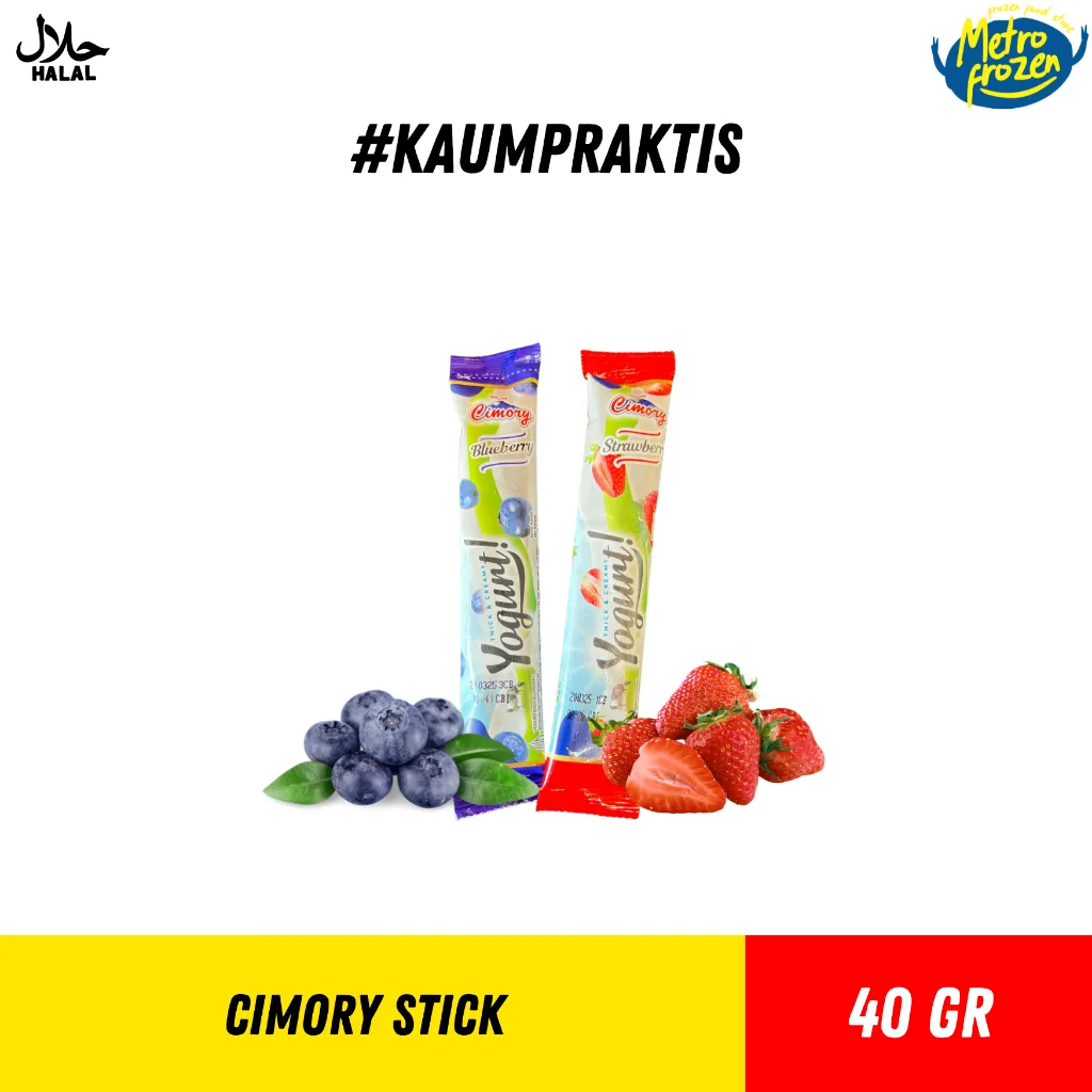 CIMORY Yogurt Stick 40gr //yogurt mangga //yogurt stroberi //yogurt bluberi