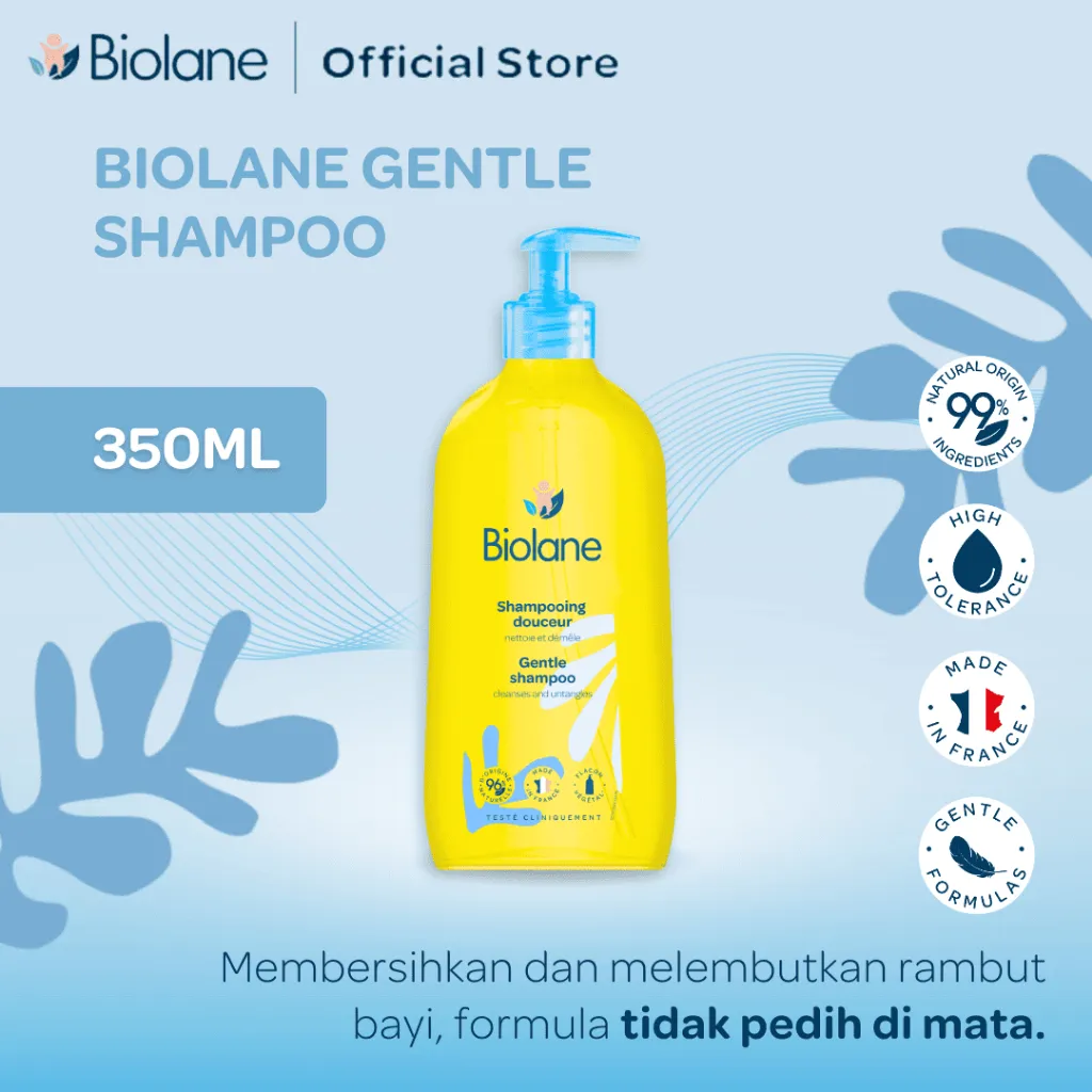 Biolane Gentle Shampoo 350ml - Shampoo Bayi