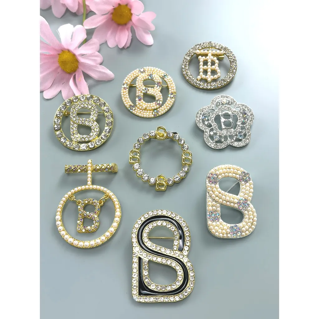 Bros Hijab/Bros Button/RING/Bross Peniti/Brooch Jilbab/bros Huruf