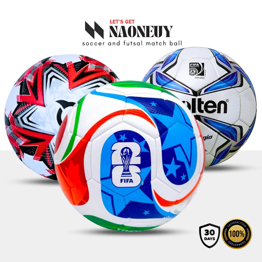 Bola Sepak/ball/bola kaki Size 5  berkualitas terlengkap dan extra bonus (Gratis Pompa Angin Pentil dan Jaring Bola)