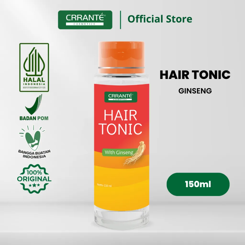 Crrante Hair Tonic With Ekstrak Ginseng - 150 ml